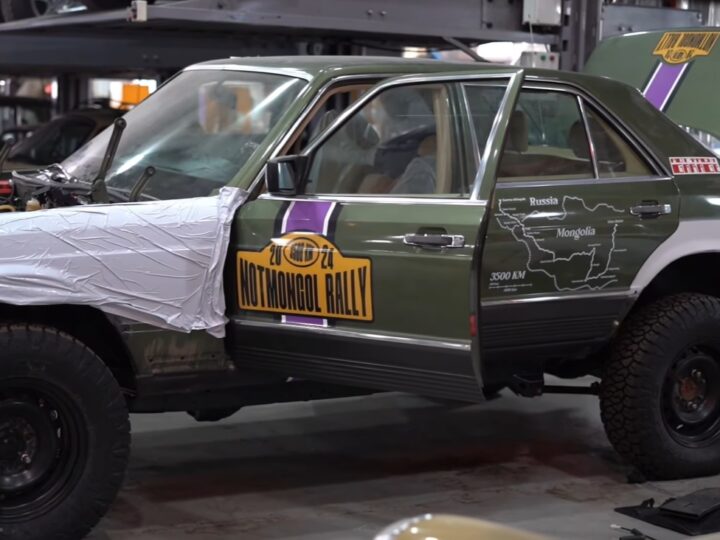 Проект «Т-34»: Хроники безумного кастома, или как скрестить Mercedes W126 с рамой Land Cruiser Prado 150