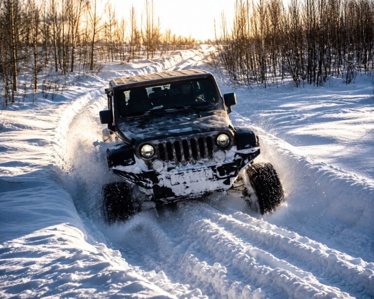 Внедорожник на гусеницах Mattracks: проект Jeep Wrangler JK «Охотник»
