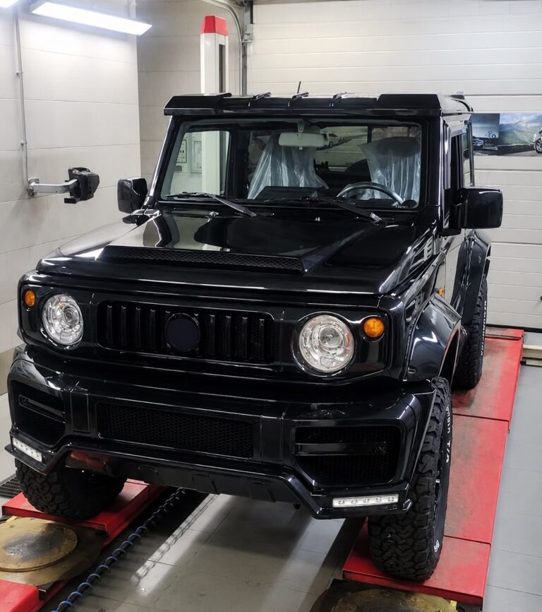 Обвес LB-WORKS Suzuki Jimny Sierra JB74 Type 2 | Тюнинг G63 Look