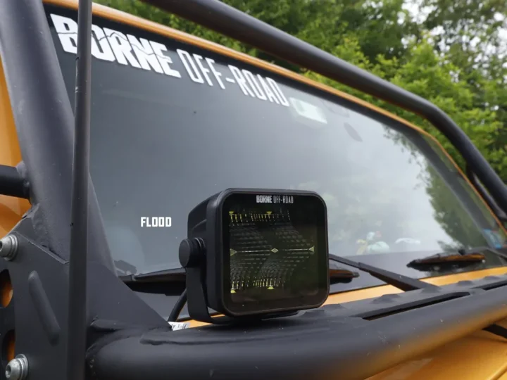 Комплект светодиодных фар Borne Off-Road 3×3 Flood (Рассеянный рабочий свет)