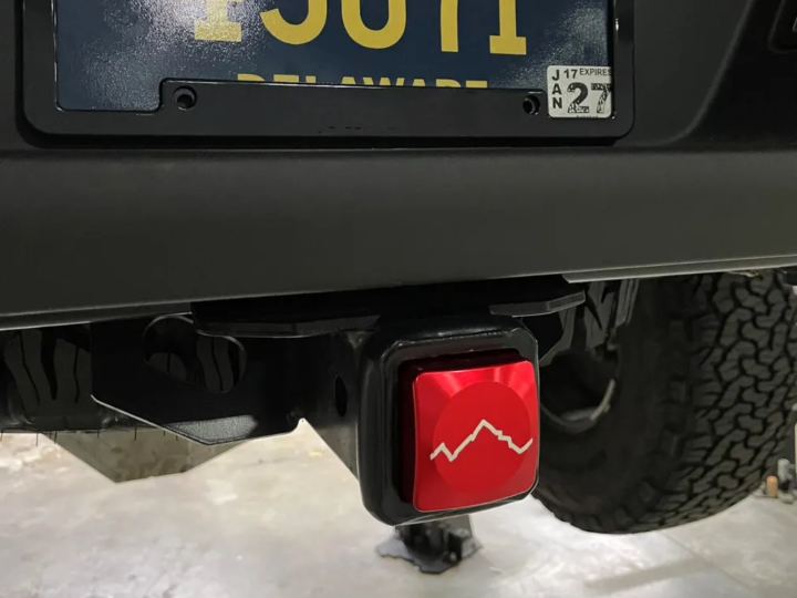 Крюк-переходник в фаркоп под шакл Borne Off-Road 50.8 мм (2″) Синий